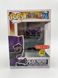Funko Pop! Marvel Black Panther #273 Black Panther OBJETIVO Brilla en la oscuridad - NUEVO - Imagen 1 de 6