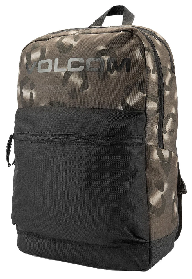 Volcom School 26L Backpack - Rinsed Black Camo - New - Image 1 of 1