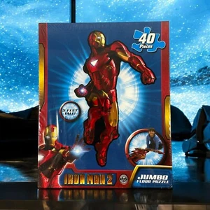 Marvel Iron Man 2 Jumbo 3 Foot Tall 40 PC Floor Jigsaw Puzzle by Best Brands - Picture 1 of 3