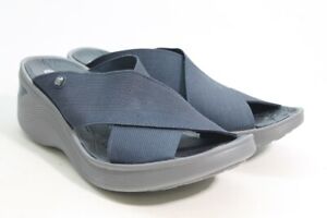 Bzees Desire Women's Slide Navy Sandals FS 9M