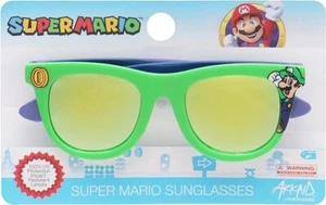 LUIGI SUPER MARIO NINTENDO Premium Sunglasses 100% UV Impact Resistant NWT $15 - Picture 1 of 4
