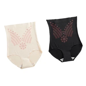 Culotte femme Far Infrare Shapewear taille haute soie glacée sans trace fesses lève-fesses - Photo 1/13