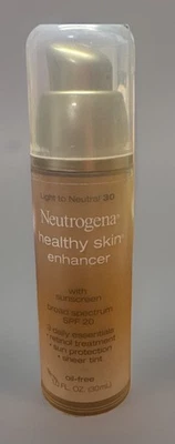 Neutrogena Healthy Skin Enhancer Sunscreen SPF 20 #30 Light to Neutral As Is - Image 1 of 3
