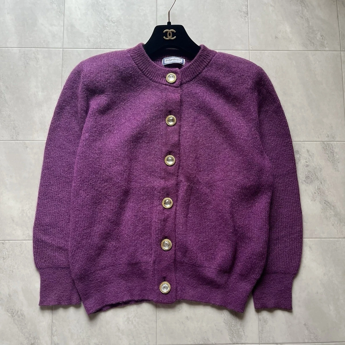 Yves Saint Laurent Cardigan Sweaters for Women for sale | eBay