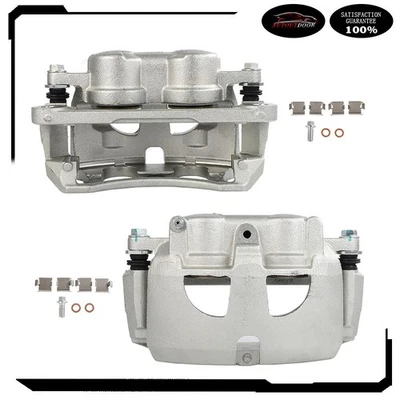 Pinzas de freno delanteras con juego de soportes (2) para Ram 2500 3500 4000 2011-2017 2018 Foto 1 de 4