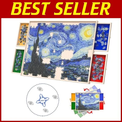 Leichter Puzzletisch für Erwachsene - 35" x 26" - Bild 1 von 4