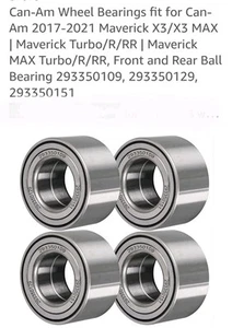 Kit de rodamientos de rueda Can-Am 293350109 293350129 293350141 293350151 - Imagen 1 de 5