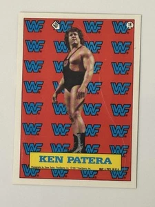 1987 Topps WWF #18 Ken Patera Stickers STICKER - Picture 1 of 2