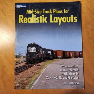 26 Mid Size Track Plans Bernard Kempinski Kalmbach Publishing Book 2008 - 12424 - Picture 1 of 10