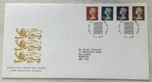 GB QEII 1999 High Value New Machin Values RM FDC Windsor Three Lions SHS - Picture 1 of 4