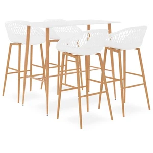 5-tlg. Bar-Set Weiß - Bild 1 von 10