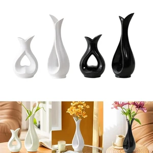 Minimalist Vase Modern Vase Decorative Flowers Vase - Picture 1 of 27
