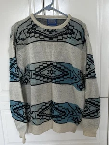 Pendleton Maglione Lana Uomo Pullover Manica Media Lunga *Blemish* - Foto 1 di 6