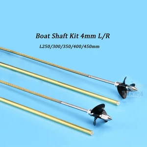  Kit de eje de barco 4 mm eje flexible izquierdo/derecho eje cable eje para barco RC - Imagen 1 de 16