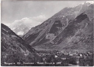MORGEX - AOSTA - PANORAMA - MONTE BIANCO - VIAGG. 1962 -28049- - Picture 1 of 1