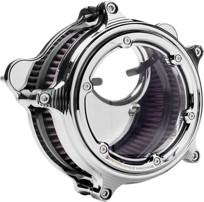 PERFORMANCE MACHINE (PM) 0206-2156-CH Vision Air Cleaner - Chrome - Image 1 of 3