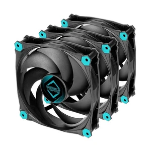 Iceberg Thermal IceGALE Silent PWM 120mm Gehäuselüfter optimierter Airflow 3er-P - Afbeelding 1 van 6