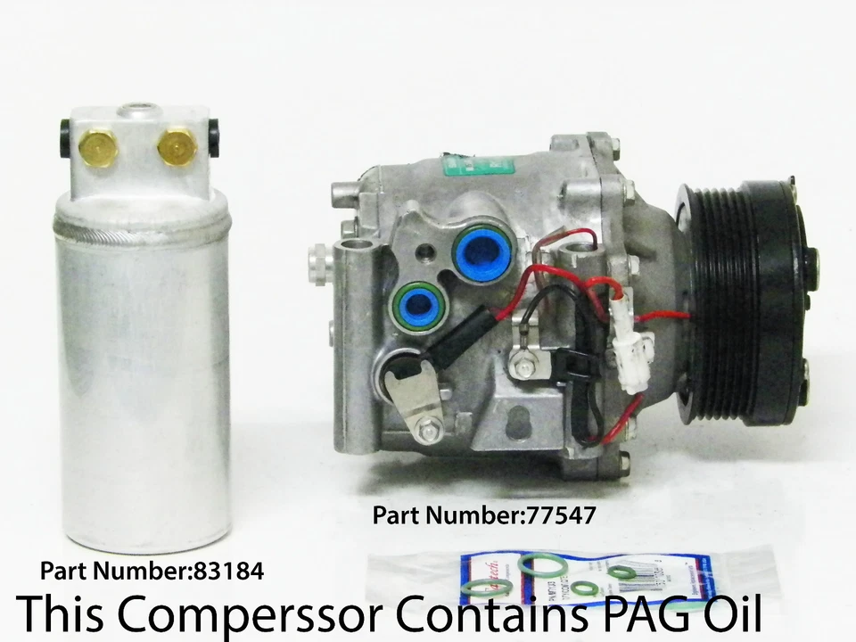 SAAB 9-3 1999-2002 GENUINO OEM SANDEN REMAN. KIT COMPRESOR AIRE ACONDICIONADO CON GARANTÍA. Foto 1 de 1