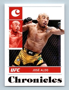 2022 UFC Panini Chronicles Jose Aldo Bronze Parallel #7
