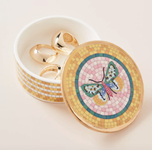 Anthropologie Dishes Indiana Multi-Purpose Jewelry Holders 