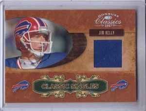 JIM KELLY 2007 DONRUSS CLASSICS GAME JERSEY #043/250 BUFFALO BILLS - Picture 1 of 2