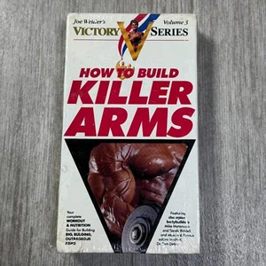 How to Build Killer Arms Volume 3 NEW VHS Joe Weider Mike Matarazzo Bodybuilding - Picture 1 of 5
