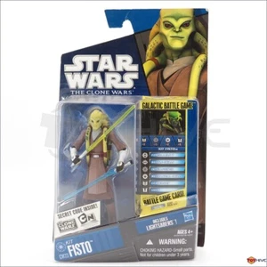 Star Wars The Clone Wars 2011 Kit Fisto CW60 Cold Weather Gear action figure - Picture 1 of 3