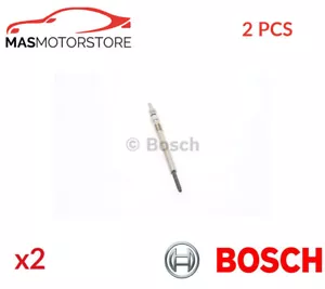 ENGINE GLOW PLUGS BOSCH 0 250 203 004 2PCS G FOR LAND ROVER DISCOVERY III - Picture 1 of 9