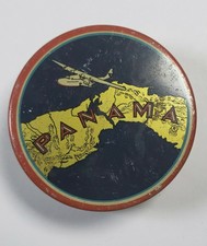 Vintage Panama Tin Can Typewriter Bronze Ribbon Royal Portable Manifold Supplies