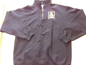 Sudadera Jerzees EE. UU. 1/4 Cremallera Adulto Talla L Azul Marino Dearborn Stem Academy - Imagen 1 de 8