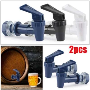 2Pcs Spigot Tap Beverage Dispenser Jug Cooler Spout Bucket Bottle Replacement US - Picture 1 of 15