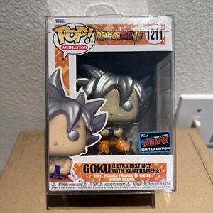 FUNKO POP DRAGON BALL SUPER 1211 ULTRA INSTINCT GOKU W KAMEHAMEHA NYCC 2022 CON - Imagen 1 de 6