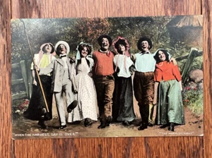 Vintage Postcard Harvest Humorous Posted 1909 - Picture 1 of 11