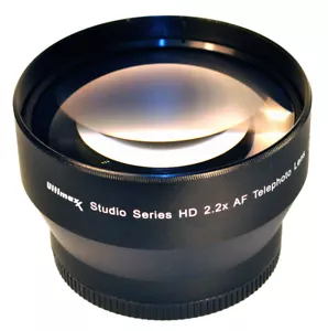 ULTIMAXX 52mm 2.2X Teleobjektiv für Nikon D5100 D5000 D3200 D3100 - Bild 1 von 4