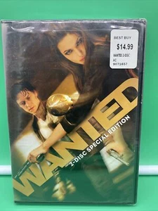 Wanted DVD, 2008, 2-Disc Set, Special Edition New - Picture 1 of 3