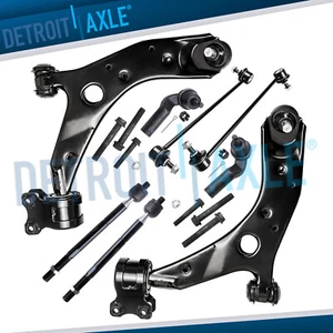 8pc Front Lower Control Arm Ball Joint Tie Rods Sway Bars for Mazda 3 Mazda 5 - Picture 1 of 8