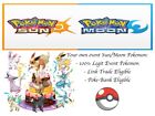 Pokemon Ultra Sun and Moon Birthday Eevee Evolutions Event Pokemon 9 Pack