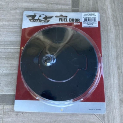 Locking Fuel Door Billet fits 2007-2010 Jeep Wrangler 2DR 4DR Rampage 85007 NEW Foto 1 de 4