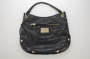 Gianni Bini Hobo Purse Black Pre-Owned in Excellent Condition - Picture 1 of 5