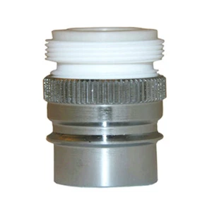 Lasco Dual Thread Chrome Aerator fits Large Snap Coupler 09-1951 - Picture 1 of 1