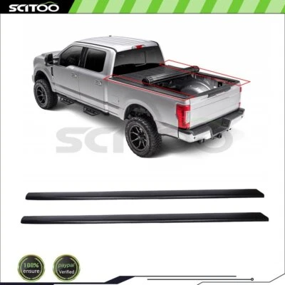 2x Bed Rail Caps Fits 2001-2006 Chevrolet Silverado 1500 2500 HD Black - Image 1 of 4