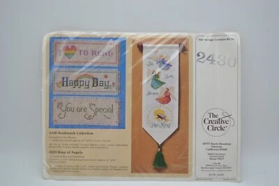 The Creative Circle #2430 Bookmark Collection, Book Cross Stitch Kit, Sue Miyata - Image 1 of 3