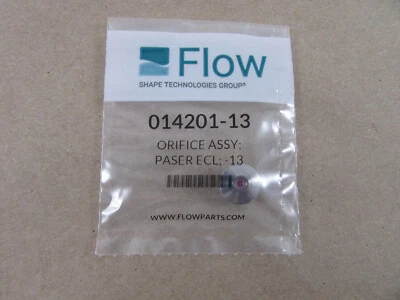 "Paser de flujo genuino ECL rubí orificio 014201-13 0,013"" diámetro" Foto 1 de 2