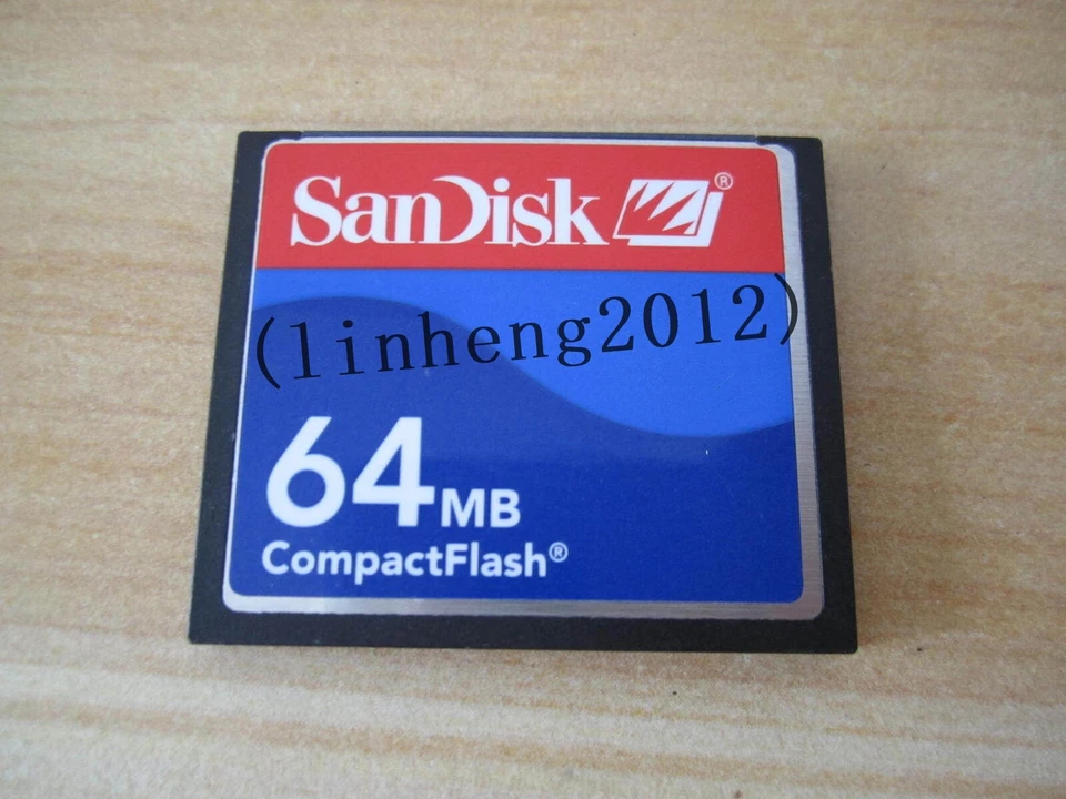 64MB SanDisk CompactFlash CF Memory Card   64MB SDCFB-64/SDCFJ-64 - Image 1 of 1