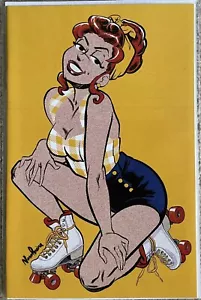 Archie and Friends Summer Vacation #1 Pop Art Stadium Variant Cheryl Pin Up - Picture 1 of 1