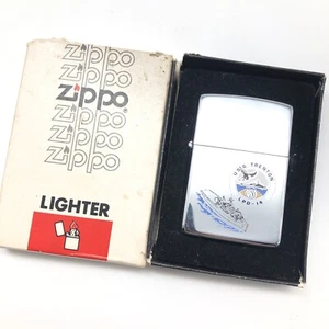 Vintage Unfired 1982 USS TRENTON LPD-14 Zippo Lighter W/ Box! - Picture 1 of 17