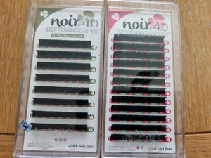 2 x Easy Fanning Lashes Noir Self Fanning Wimpernverlängerung Russian D Curl - Bild 1 von 5