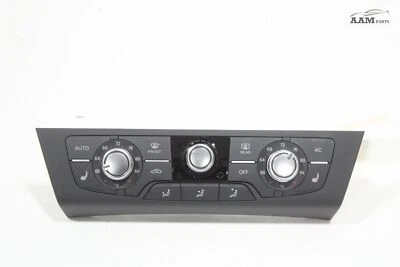 2012 AUDI A6 C7 FRONT A/C  AUTO HEATER TEMPERATURE CLIMATE CONTROL PANEL OEM - Image 1 of 4
