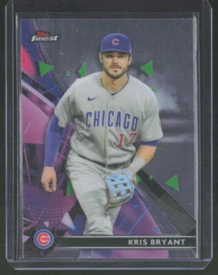2021 Finest #34 Kris Bryant - Image 1 of 2