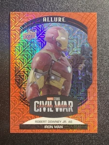 UD Marvel Allure 2022 🔥 Sunrise Iron Man Robert Downey Jr #52 🔥 - Imagen 1 de 2